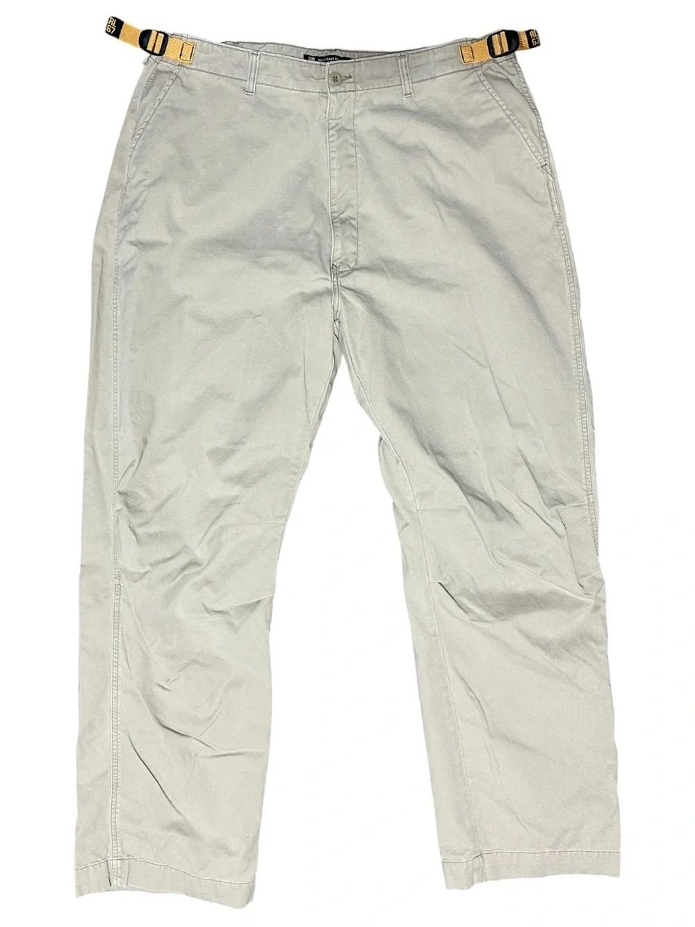 Polo by Ralph Lauren Jeans Men’s Size 40 x 34 Khaki Tan Tab Waist Chino Pants